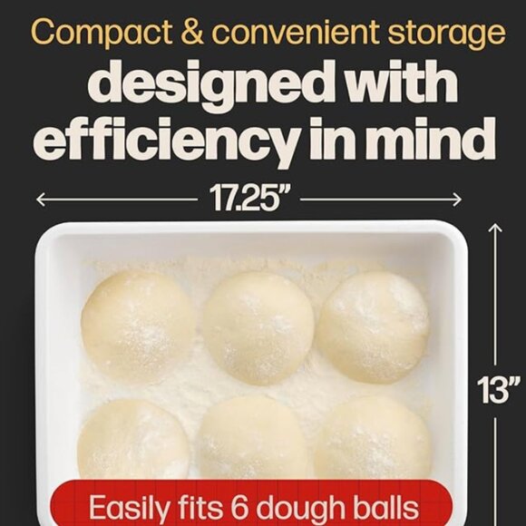 NIB Hans Grill 2-Piece BPA Free Plastic Dough Proofing Box | Pizza Proofing Box - Picture 2 of 3